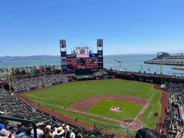 Oracle Park, section: VR318, row: 9, seat: 16