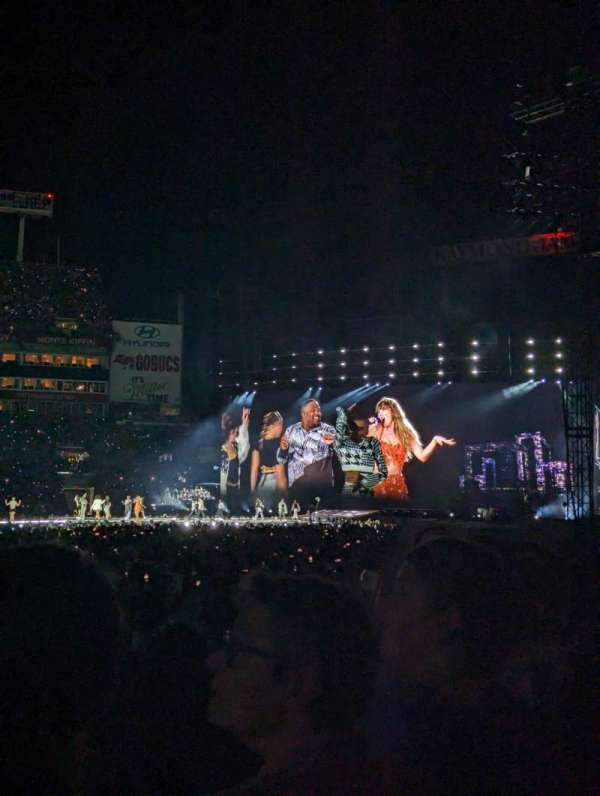 Raymond James Stadium, section: 107, row: D, seat: 13
