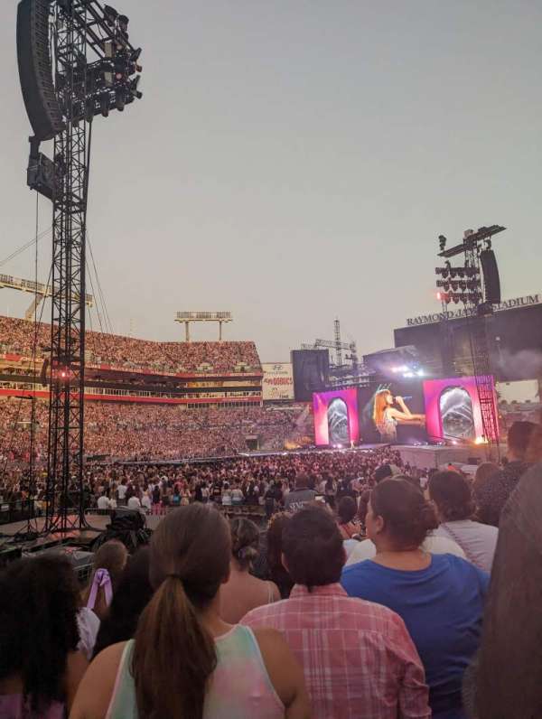 Raymond James Stadium, section: 107, row: D, seat: 13
