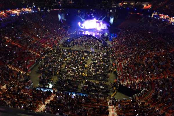 Kaseya Center, section: 415, row: 1
