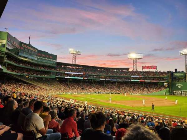 Fenway Park, section: Loge Box 100, row: PP, seat: 1