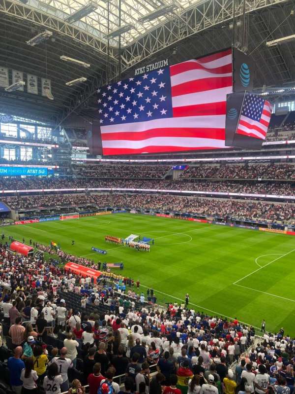 AT&T Stadium, section: 330, row: 3