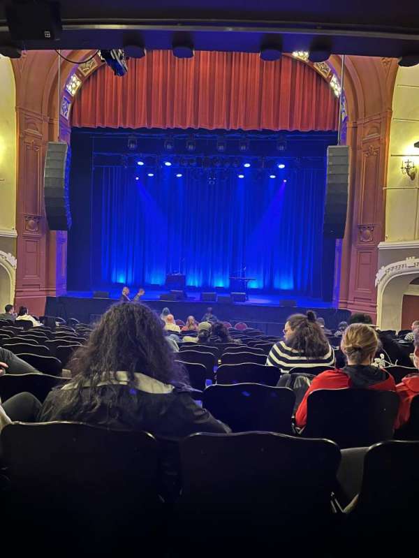 Moore Theatre, section: MAIN C, row: P, seat: 10
