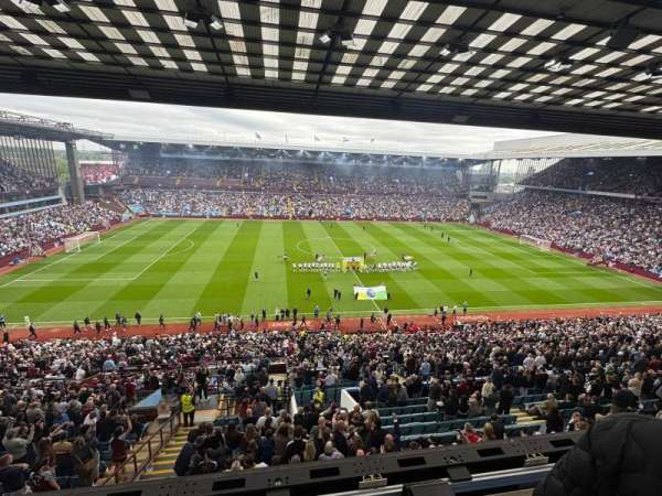 Villa Park, section: A5, row: B, seat: 166