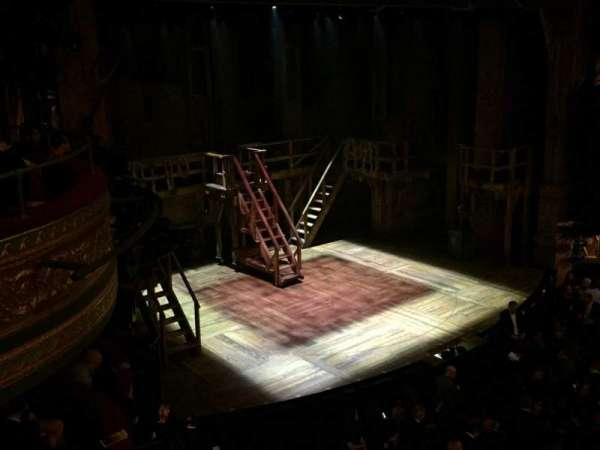 Richard Rodgers Theatre, section: Front Mezzanine L, row: B, seat: 27