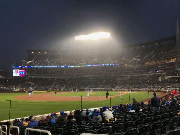 Citi Field, section: 128, row: 10, seat: 1