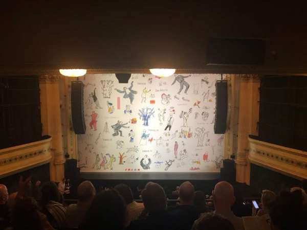 Hudson Theatre, section: Dress Circle C, row: G, seat: 109