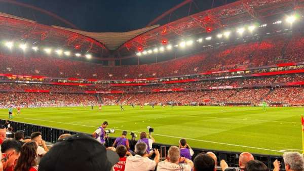 Estádio da Luz, section: 20, row: E, seat: 30