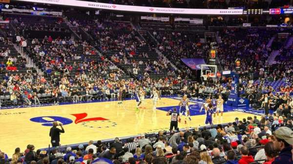 Xfinity Mobile Arena, section: 124, row: 15, seat: 5
