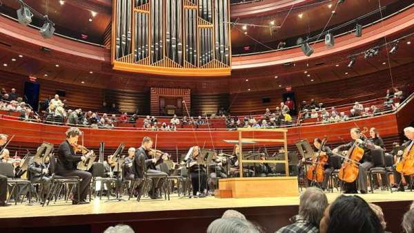 Marian Anderson Hall at the Kimmel Center, section: Orch, row: G, seat: 114