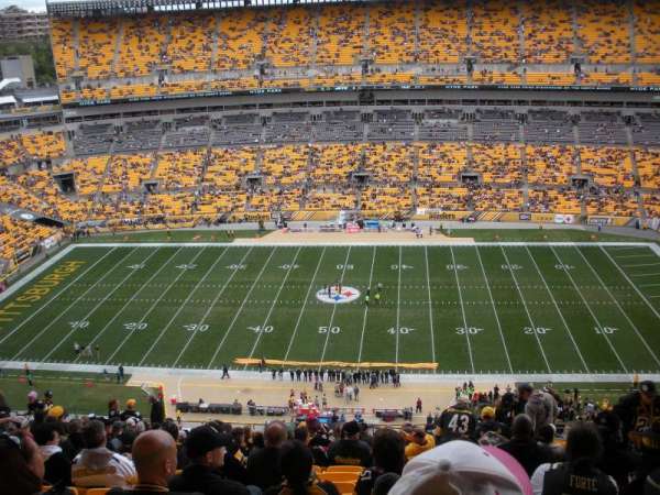 Acrisure Stadium, section: 535, row: X, seat: 6