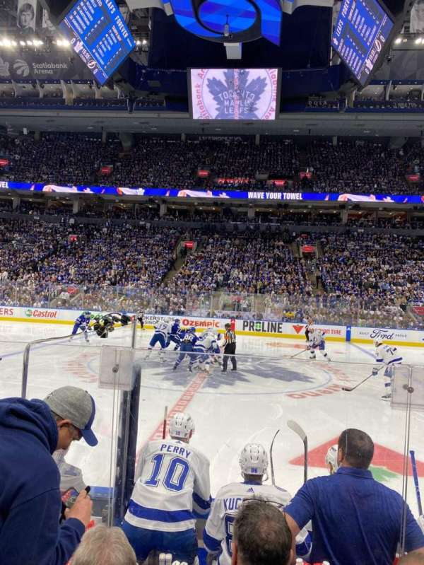 Scotiabank Arena, section: 119, row: 5, seat: 8