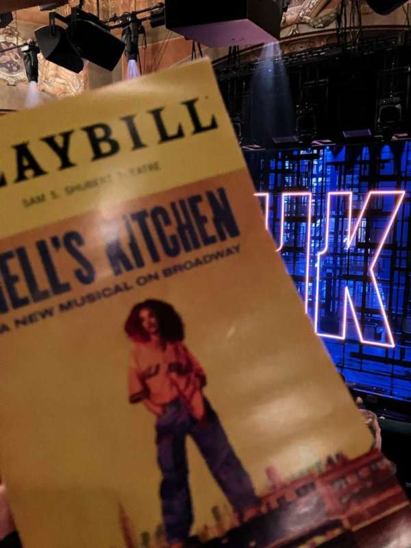 Shubert Theatre, section: Mezzanine R, row: E, seat: 4