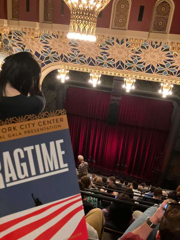 Mainstage at the New York City Center, section: Balcony, row: J, seat: 134
