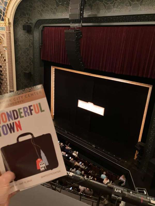 Mainstage at the New York City Center, section: Balcony, row: A, seat: 148