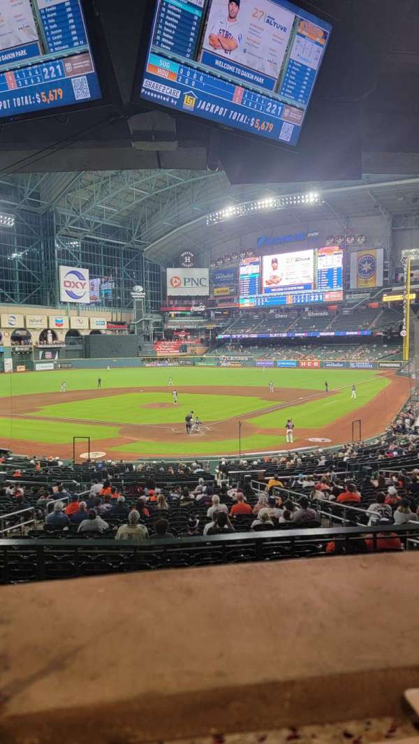 Daikin Park, section: 71, row: 1, seat: 7