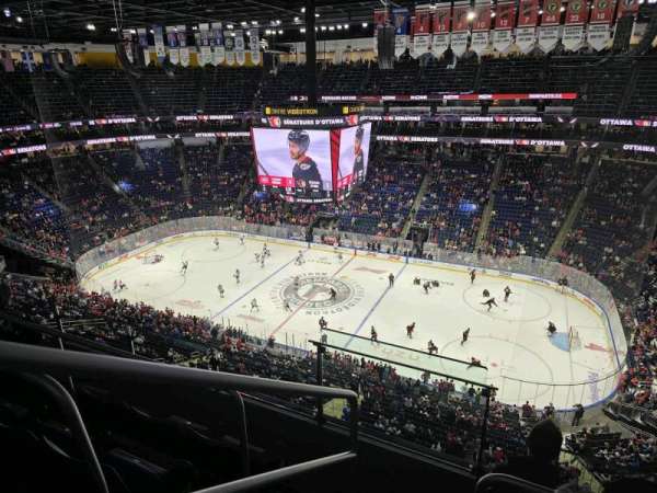 Centre Vidéotron, section: 214, row: J, seat: 21