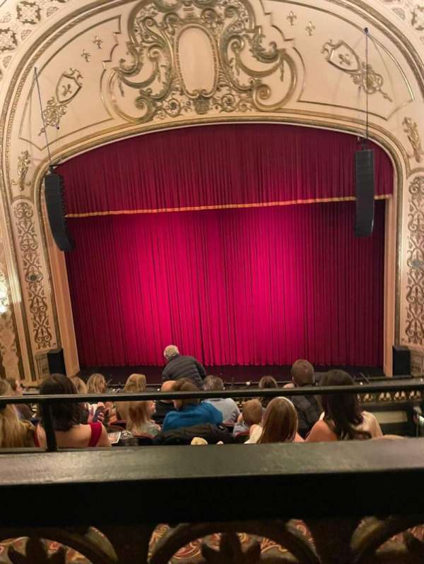 Orpheum Theatre, Omaha, section: Balcony RC, row: A, seat: 112