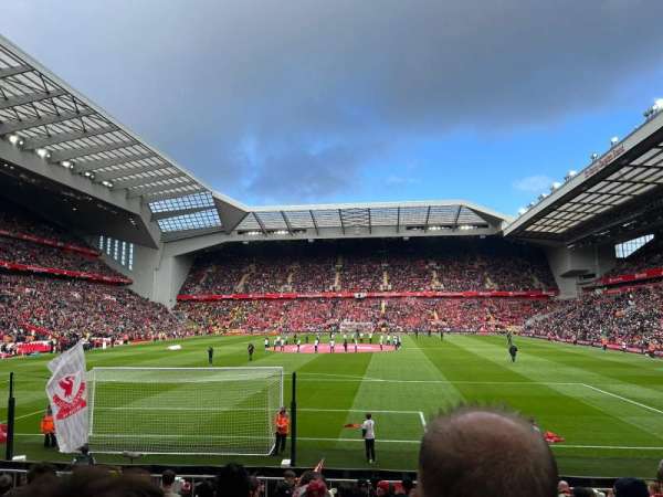 Anfield, section: 106, row: 18, seat: 92