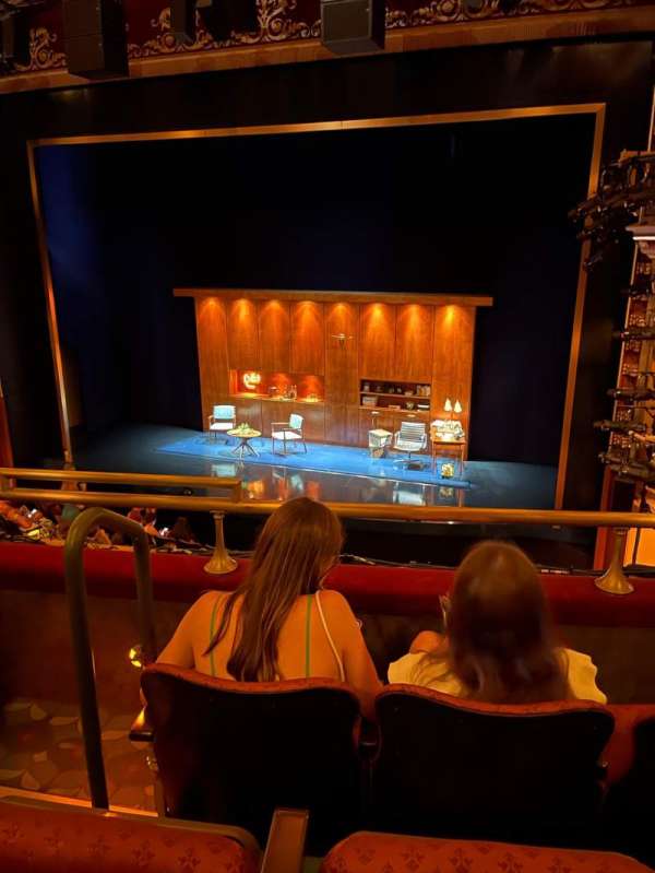 Belasco Theatre, section: Mezzanine R, row: C, seat: 4