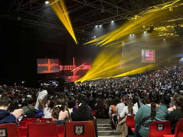 Zénith Paris, section: F, row: 23, seat: 48