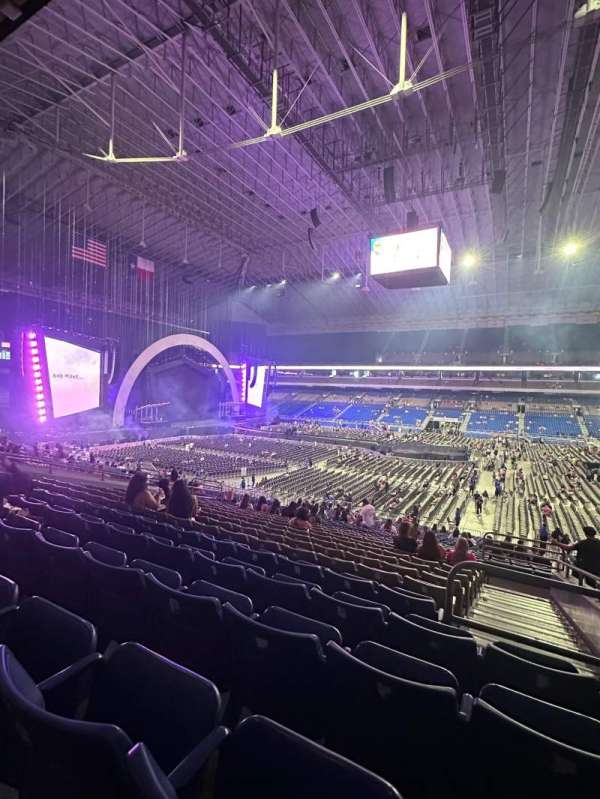 Alamodome, section: 111, row: 31, seat: 2