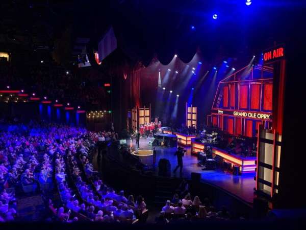 Grand Ole Opry House, section: 16, row: DD, seat: 12