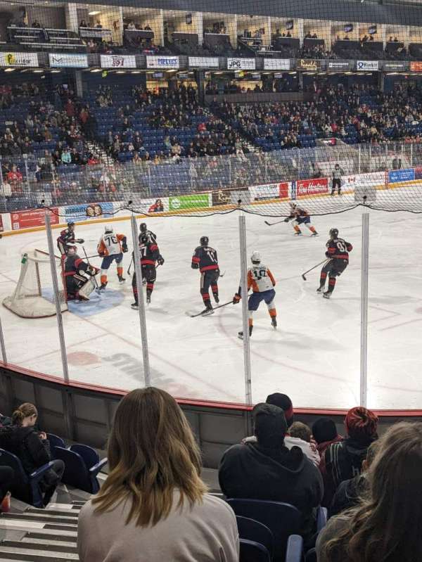 Meridian Centre, section: 108, row: H, seat: 10
