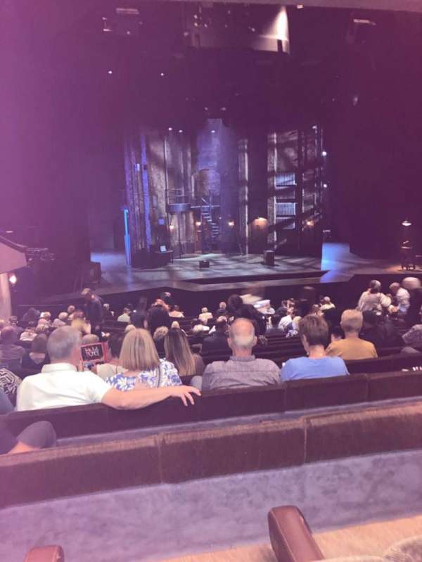Barbican Theatre, section: Stalls, row: T, seat: 35