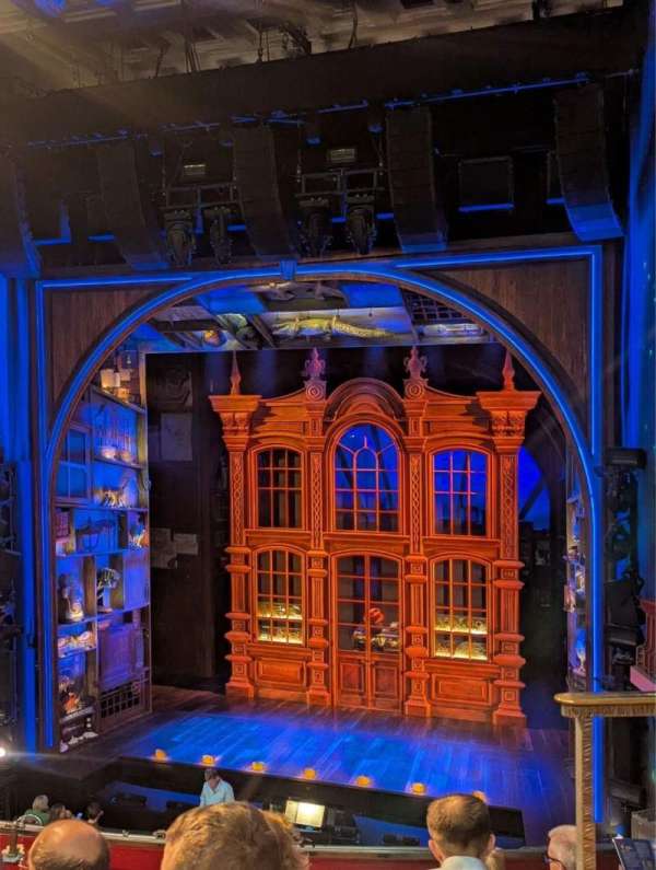 Savoy Theatre, section: Dress Circle, row: F, seat: 1