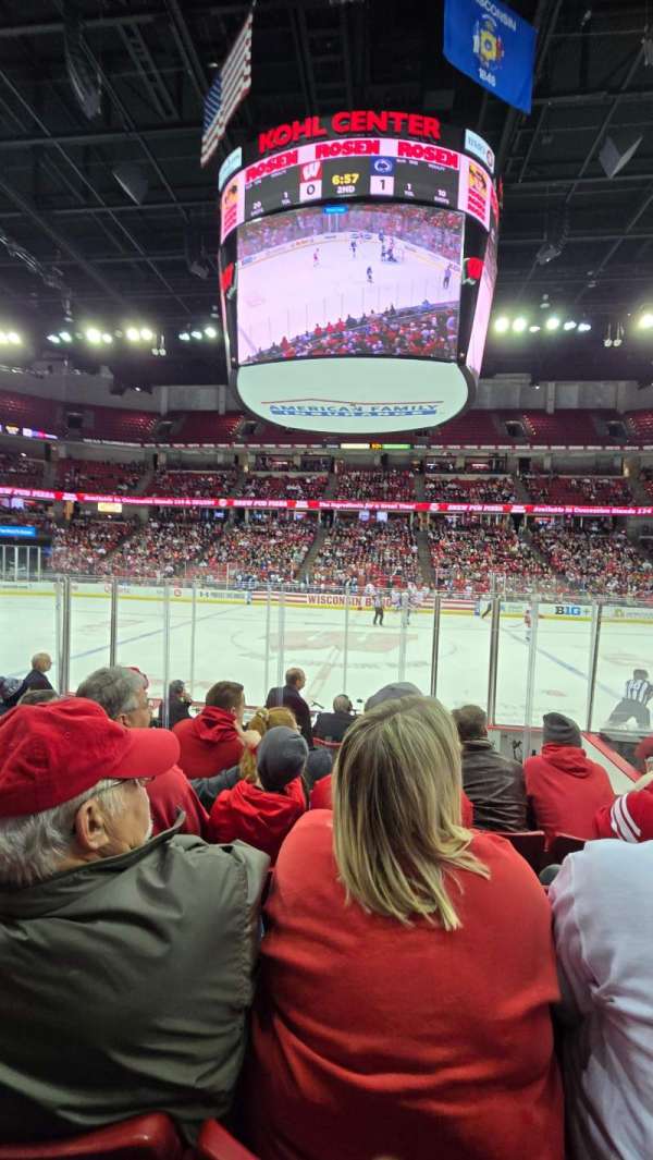 Kohl Center, section: 108, row: 6, seat: 5