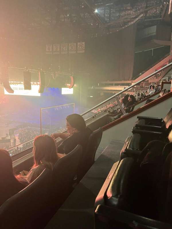 Prudential Center, section: Suite 107, row: B, seat: 3,4