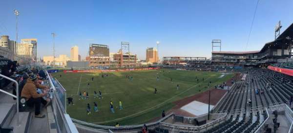 Southwest University Park, section: 215, row: A, seat: 18