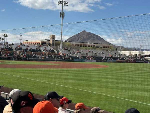 Scottsdale Stadium, section: 128, row: G, seat: 23