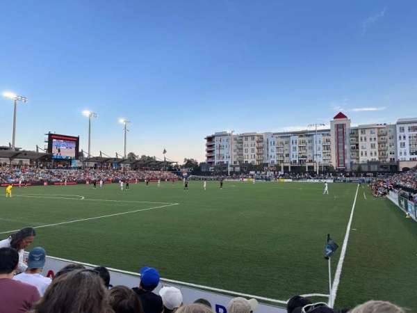Weidner Field, section: 109, row: D, seat: 8