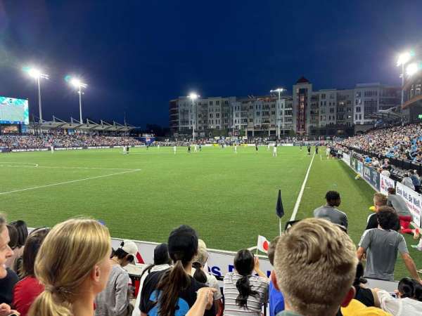 Weidner Field, section: 109, row: D, seat: 8