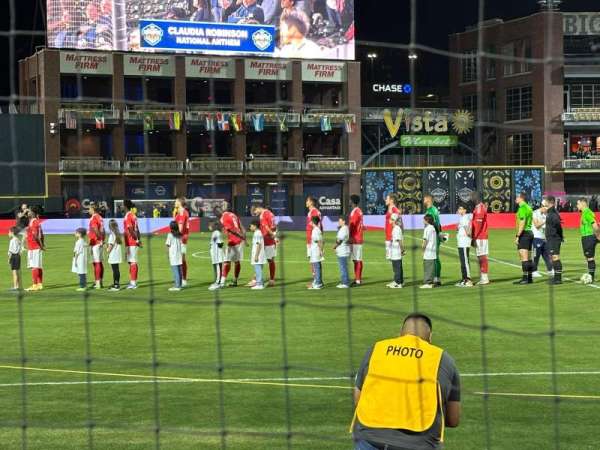 Southwest University Park, section: 121, row: C, seat: 1