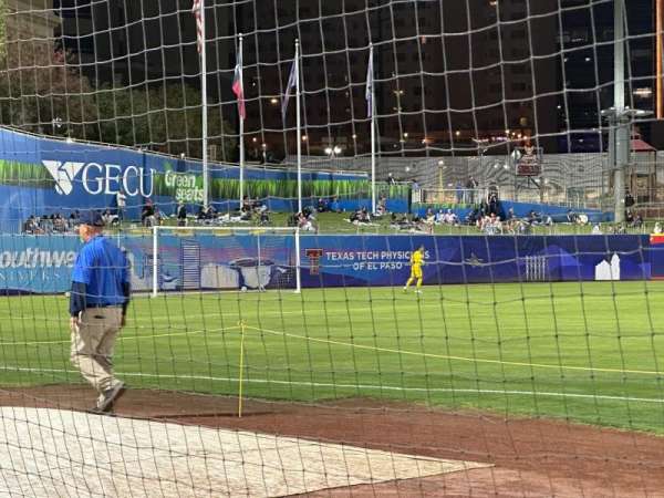 Southwest University Park, section: 121, row: C, seat: 1