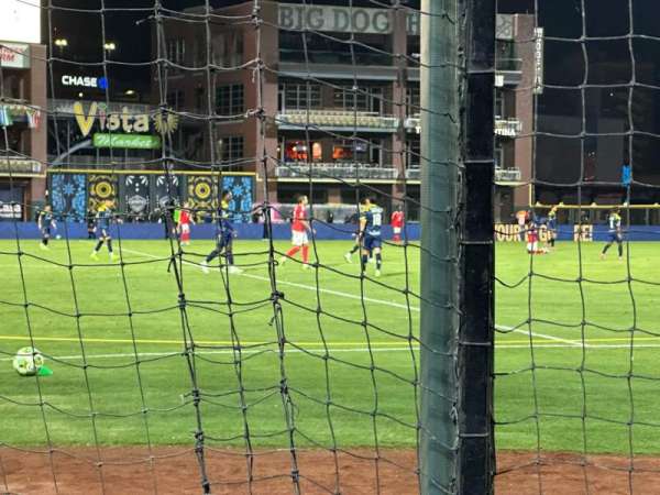 Southwest University Park, section: 121, row: C, seat: 1