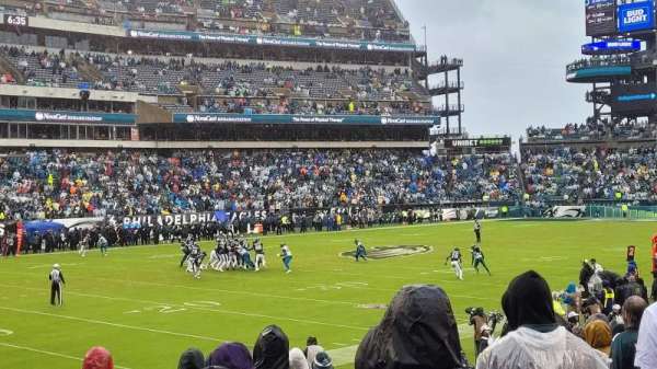 Lincoln Financial Field, section: 116, row: 12, seat: 23