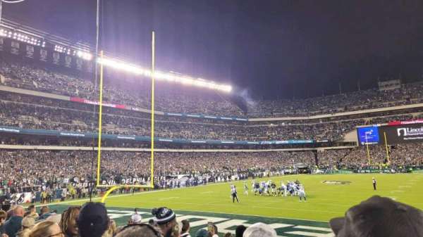 Lincoln Financial Field, section: 131, row: 7, seat: 12