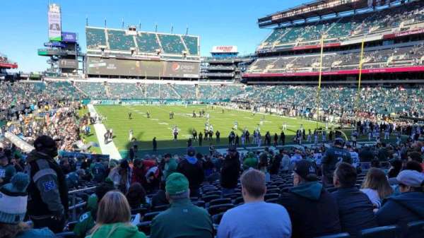 Lincoln Financial Field, section: 109, row: 26, seat: 23