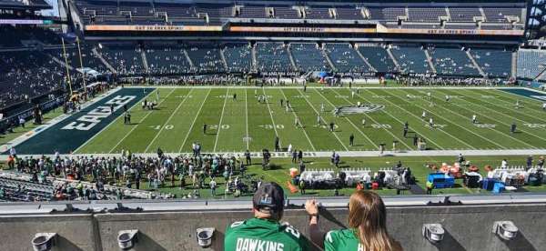 Lincoln Financial Field, section: C20, row: 3, seat: 19