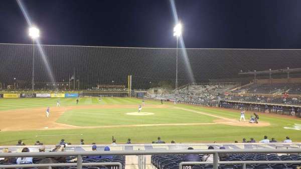 Peoria Sports Complex, section: 209, row: CC, seat: 18