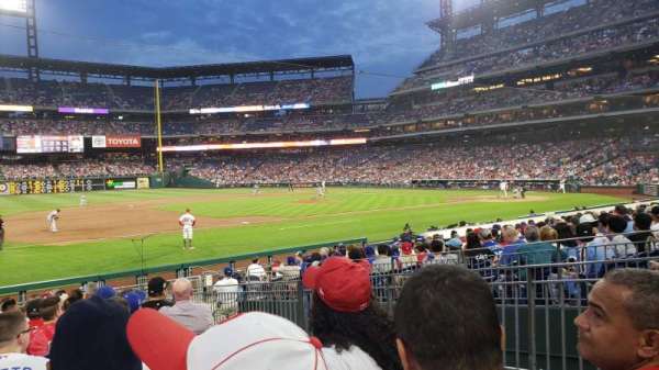 Citizens Bank Park, section: 133, row: 17, seat: 4