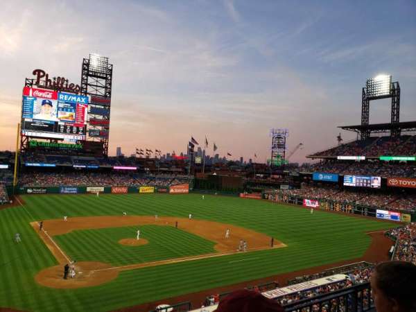 Citizens Bank Park, section: 219, row: 2, seat: 9