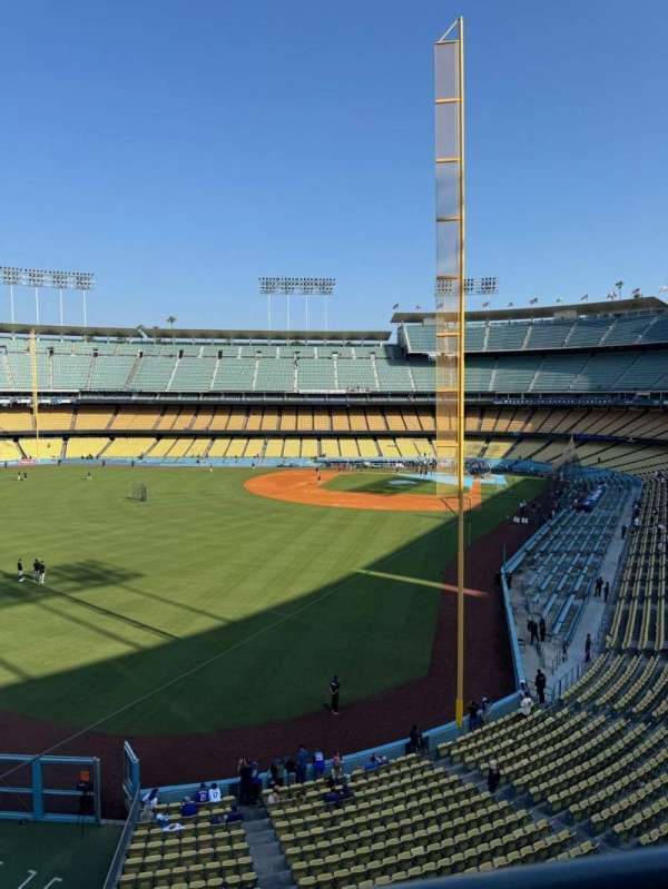 Dodger Stadium, section: 261 Club, row: A, seat: 1