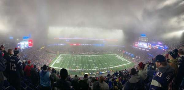 Gillette Stadium, section: 333, row: 21, seat: 15