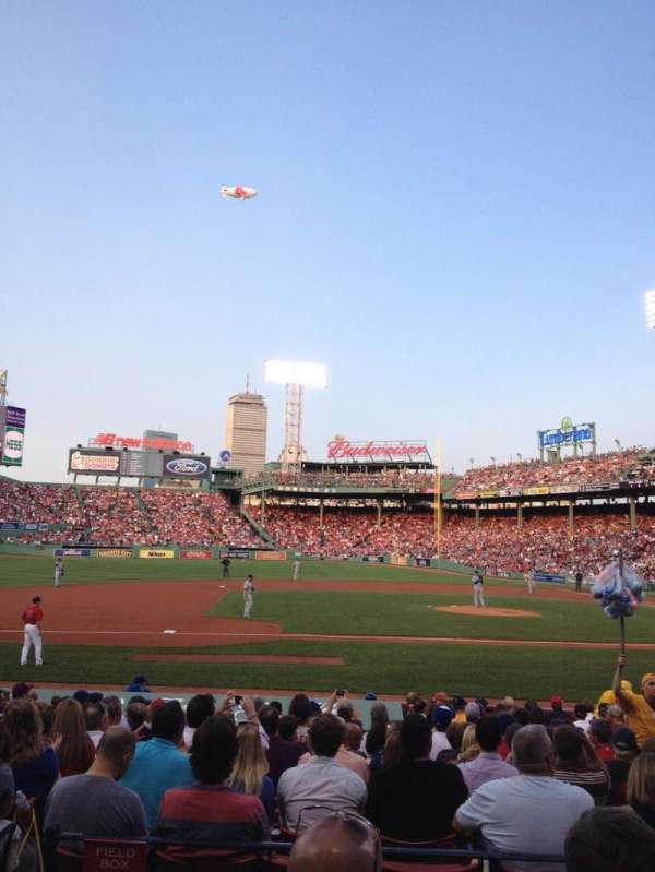 Fenway Park, section: Loge Box 148, row: CC, seat: 4