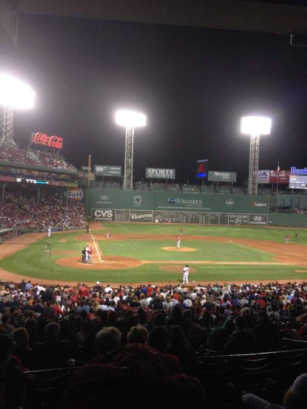 Fenway Park, section: Grandstand 17, row: 6, seat: 22